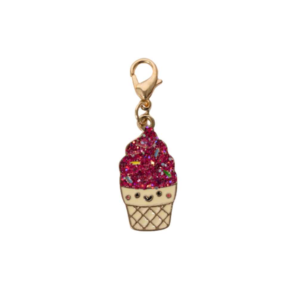 Kids Mini Charm - GOLD ICE CREAM
